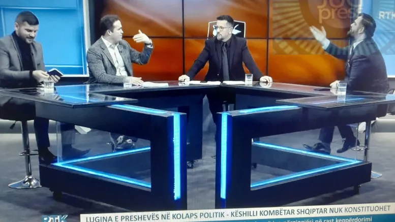 Zbog uvredljivih reči Ragmija Mustafe prekinuta emisija na RTK o Nacionalnom savetu Albanaca 1