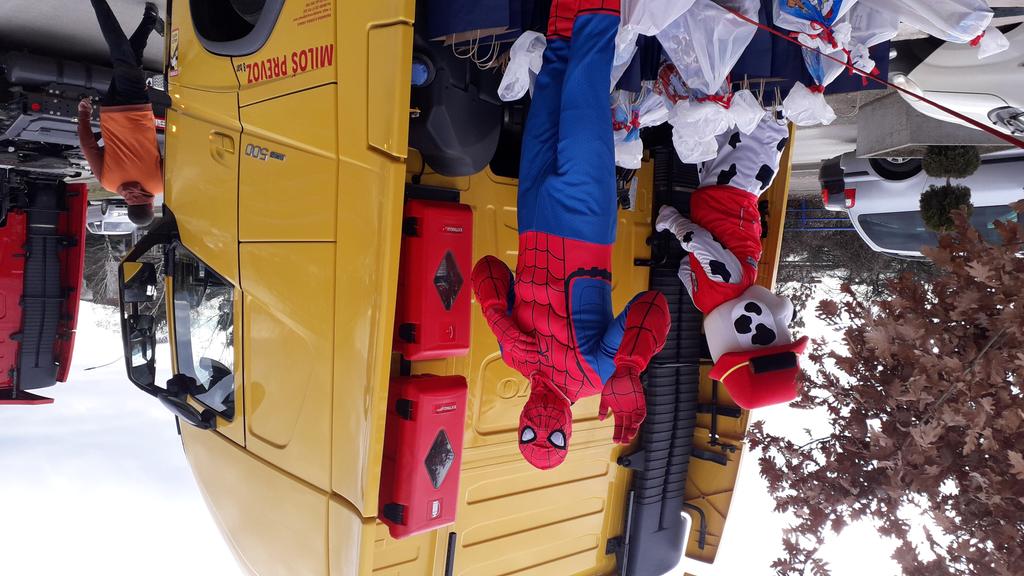 Vranje na Badnji dan pod blokadom kamiondžija 2 Vranje na Badnji dan pod blokadom kamiondžija 2