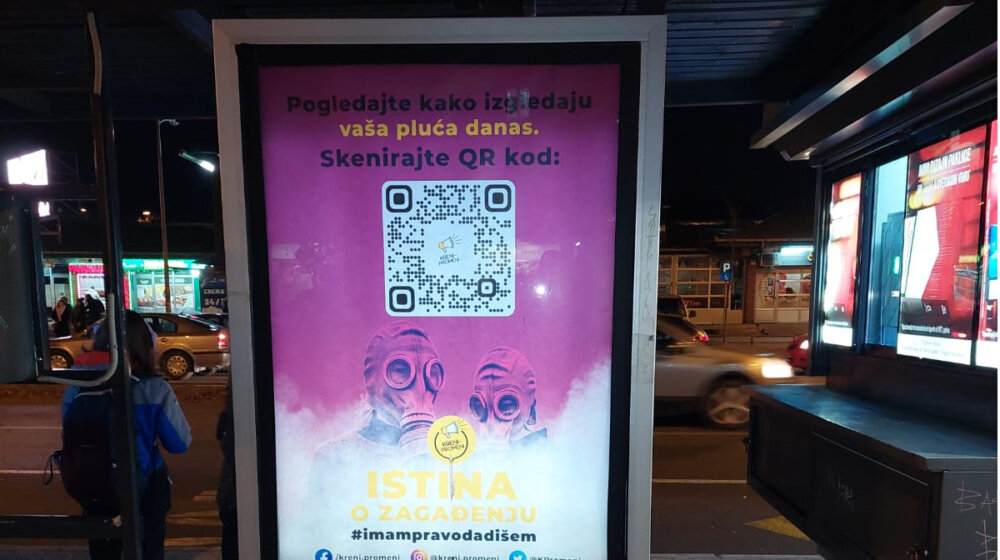 "Od 30 gradova i opština u Srbiji, samo u Novom Sadu je gradska vlast vršila pritisak da se bilbordi Kreni-Promeni uklone" 1