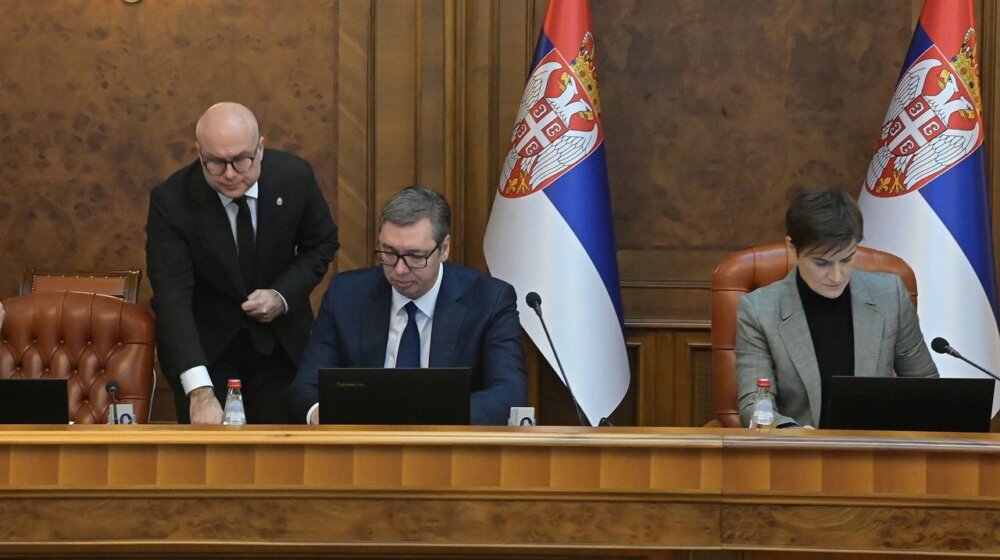 Završena sednica Vlade Srbije: "Vučić informisao premijerku i ministre o razgovorima sa međunarodnom 'petorkom'" 1