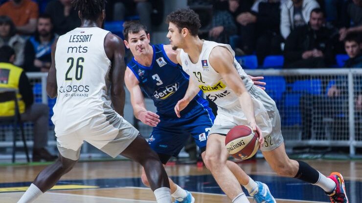 Partizan brojao do 100 protiv Studentskog centra, u predigri evroligaškog večitog derbija 1