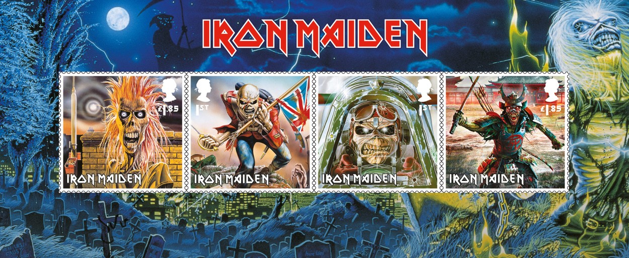 Iron Maiden završili na poštanskim markicama: 