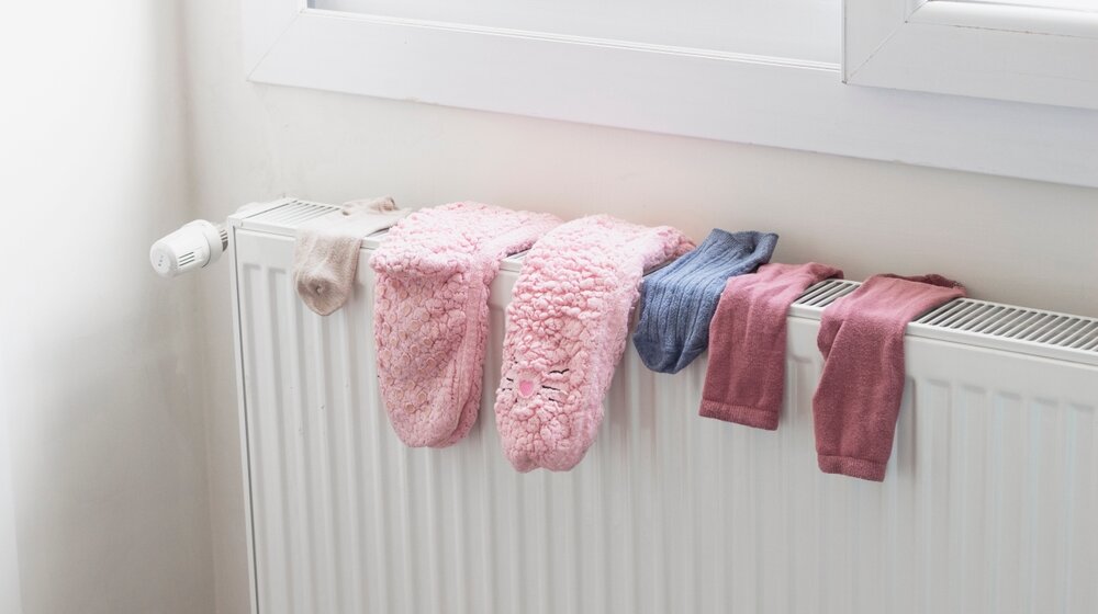 Sušenje veša na radijatorima - da ili ne? 1