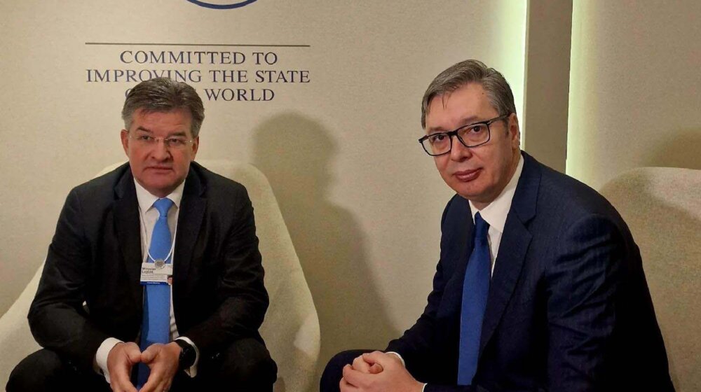 Lajčak će se videti sa Vučićem i Kurtijem u Davosu 1