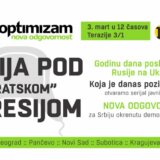 Novi optimizam organizuje tribinu "Srbija pod 'bratskom' agresijom" 3. marta u Beogradu 6