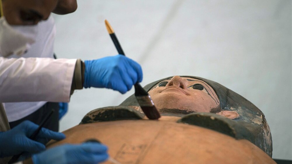 Pistaći, čempres i pčelinji vosak: Koji se sve sastojci kriju u drvenim egipatskim mumijama? 2 egipat sakara sarkofag