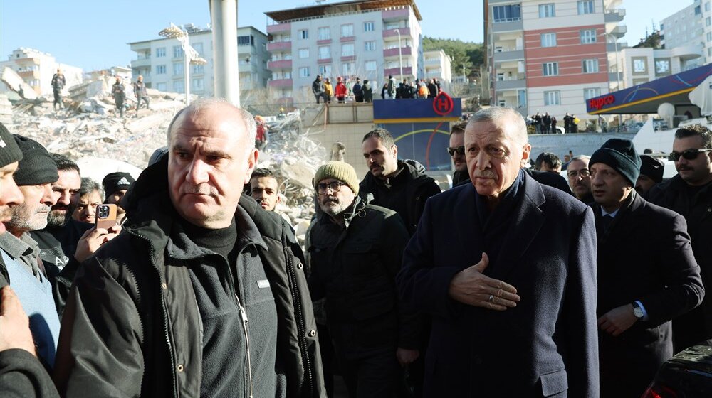 Erdogan: Najteže posledice zemljotresa od osnivanja Turske republike 1