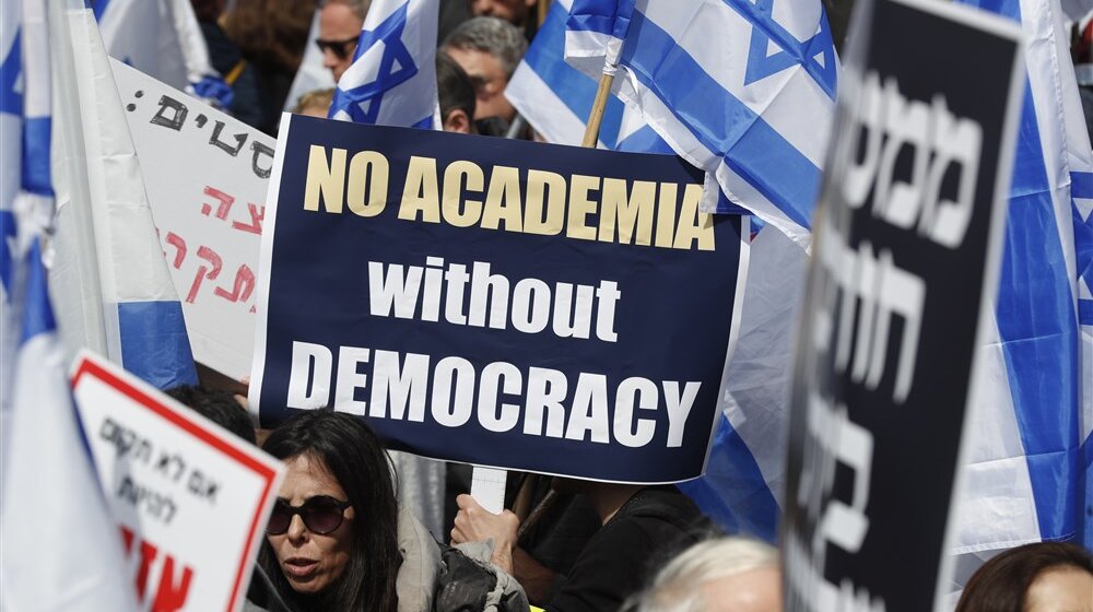 "To nije san, to je državni udar": Nastavljeni protesti protiv reforme pravosuđa u Izraelu 1