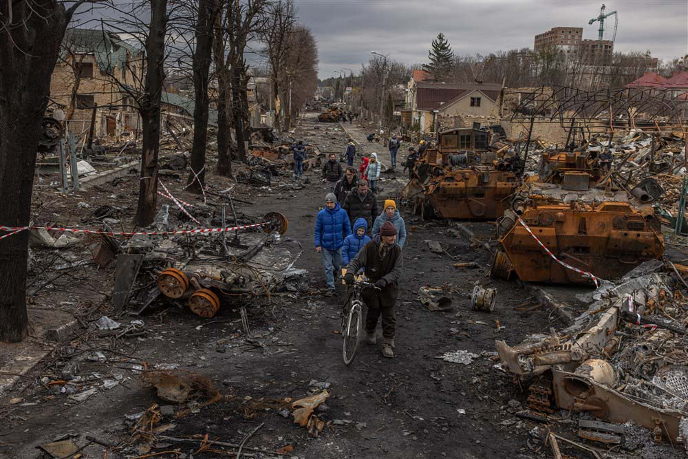 Kako je prva godina rata u Ukrajini izgledala kroz objektiv fotoaparata? (FOTO) 24