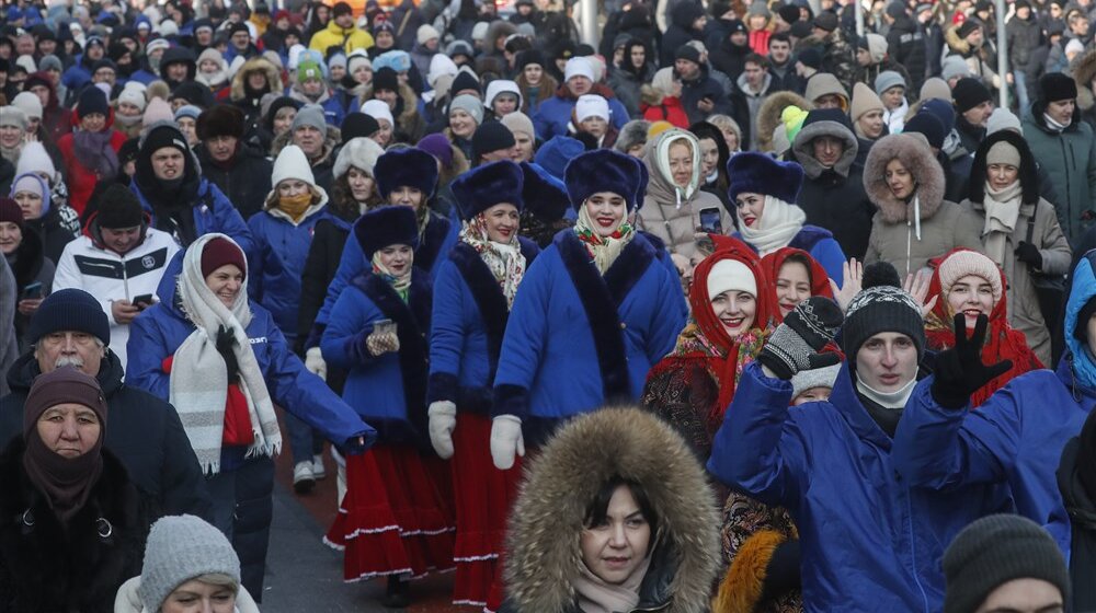 Na stadionu Lužnjiki u Moskvi proslava u čast godišnjice invazije, očekuje se i Putin: Mobilisan veliki broj ljudi za proratni koncert 1