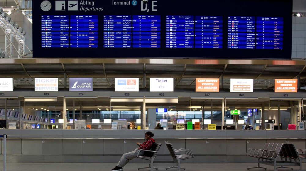 Letovi sa nekoliko nemačkih aerodroma otkazani zbog jednodnevnog štrajka 1