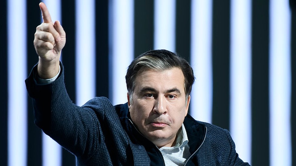 Former President of Georgia Mikheil Saakashvili