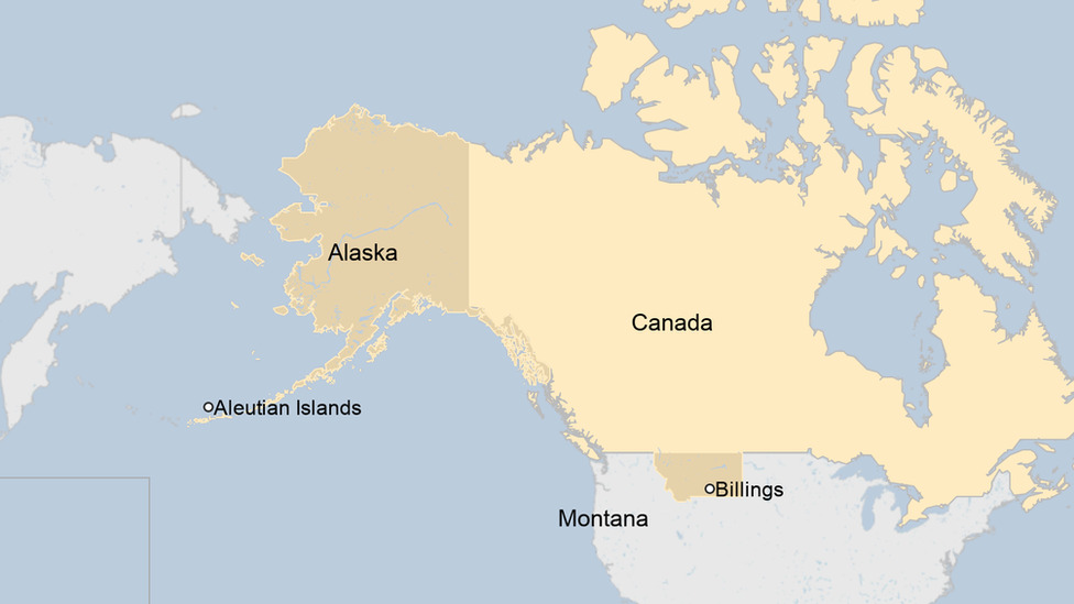 Amerikanci oborili kineski balon za koji tvrde da je špijunski, Kinezi kažu da se radi o zalutalom civilnom vazduhoplovu 2 Map of the area