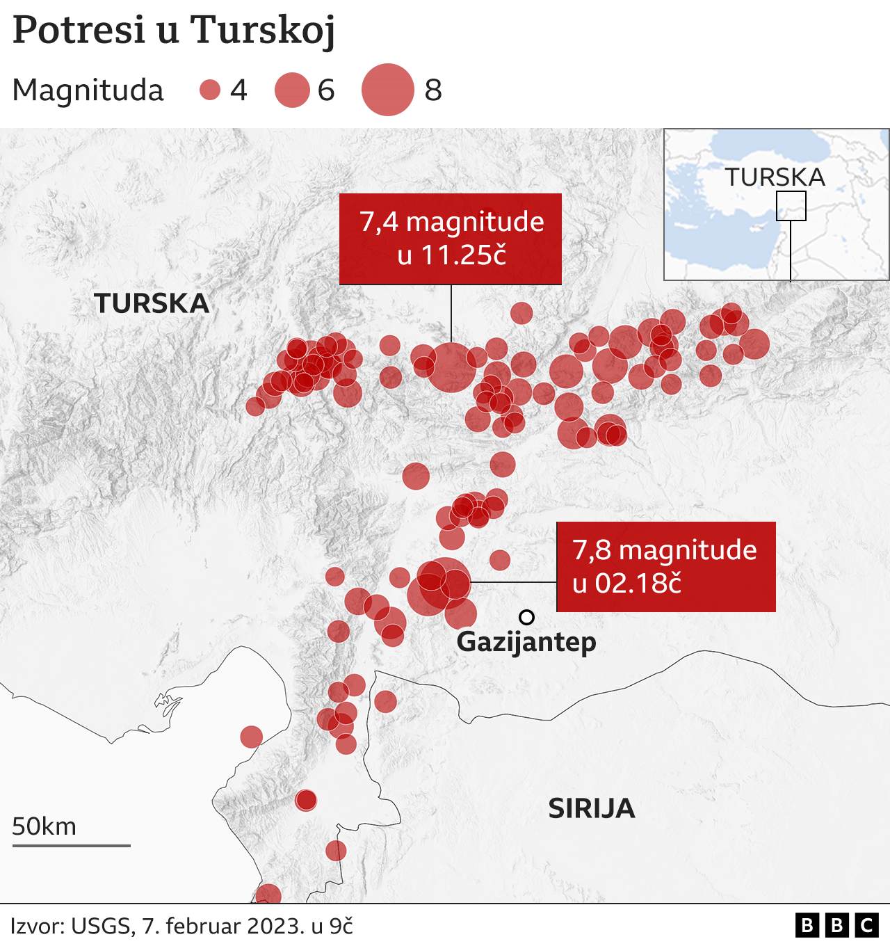 Zemljotres u Turskoj i Siriji: Potraga za preživelima u zemljotresu još samo u nekim mestima, više od 46.000 stradalih u Turskoj i Siriji 2 zemljotres, turska, sirija