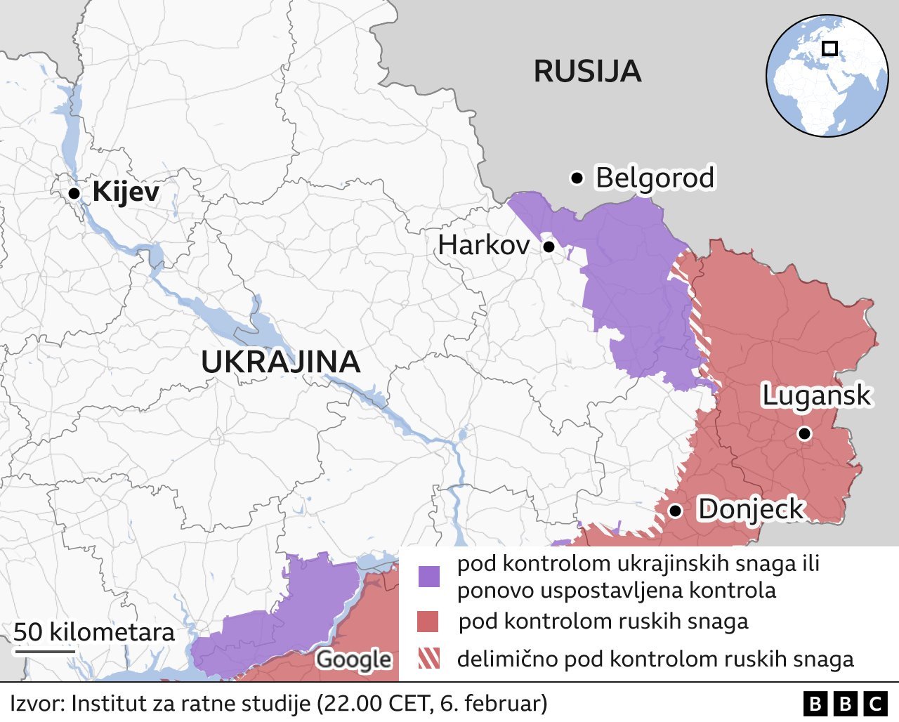 Rusija i Ukrajina: Meštani Belgoroda žive u strahu, ali ne krive Putina i kažu da su spremni na žrtve 4 kontrola pograničnih delova