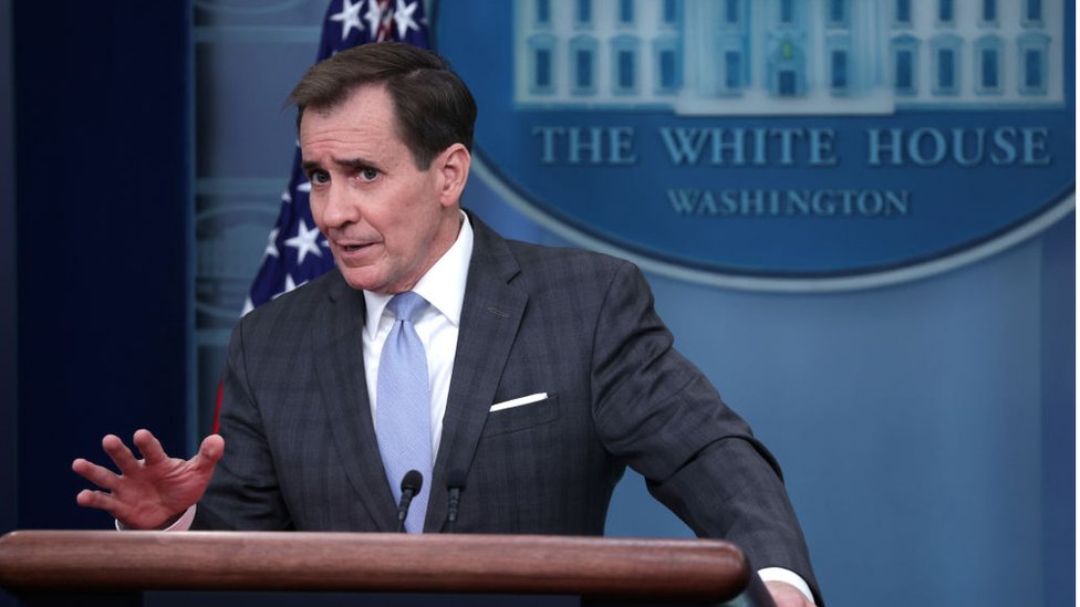 Amerika i vojska: Oboren leteći objekat na 12 kilometara iznad Aljaske 1 John Kirby at the White House