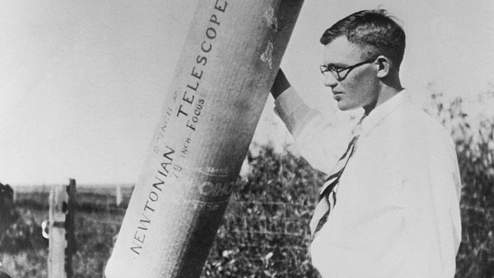 Clyde W. Tombaugh in 1928