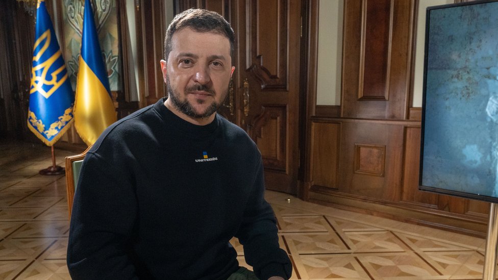 President Volodymyr Zelensky