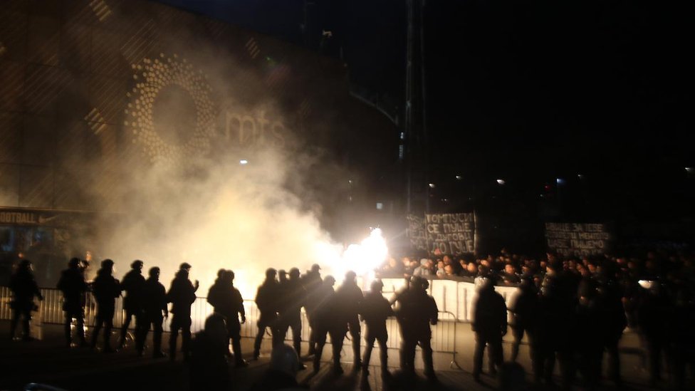 grobari, navijači partizana, partizan