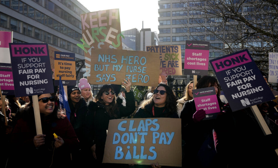 Najveći štajk u istoriji britanske Nacionalne zdravstvene službe 1