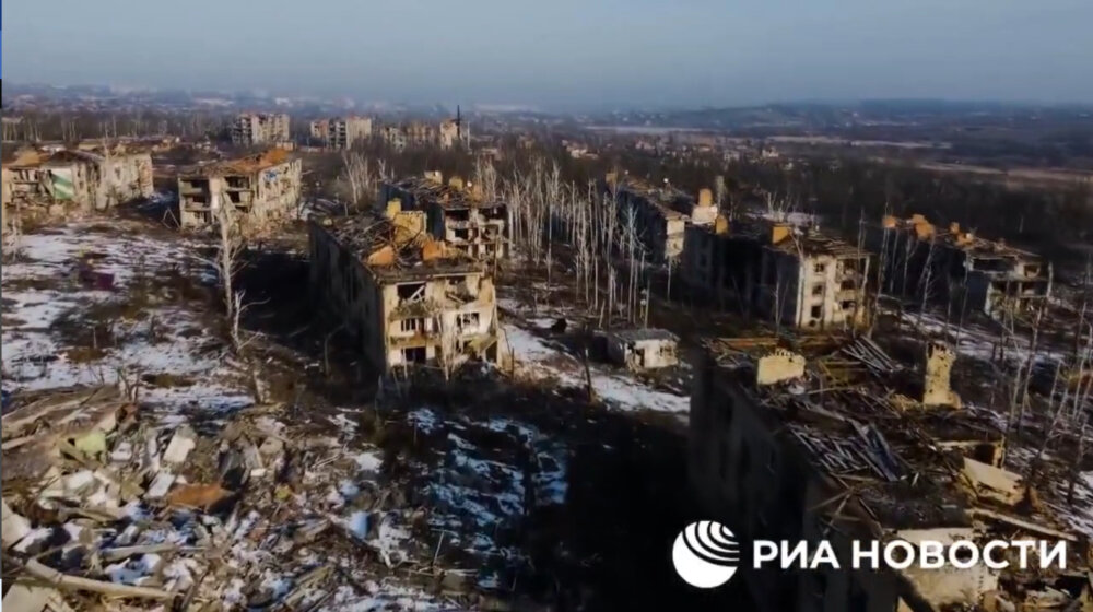 Bahmut gori: Požari svuda dok se Rusi približavaju osvajanju grada 1