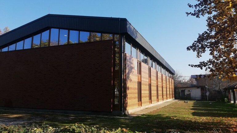 Završetak unutrašnjeg uređenja Doma sporta „General Svetomir Đukić” u Valjevu 1