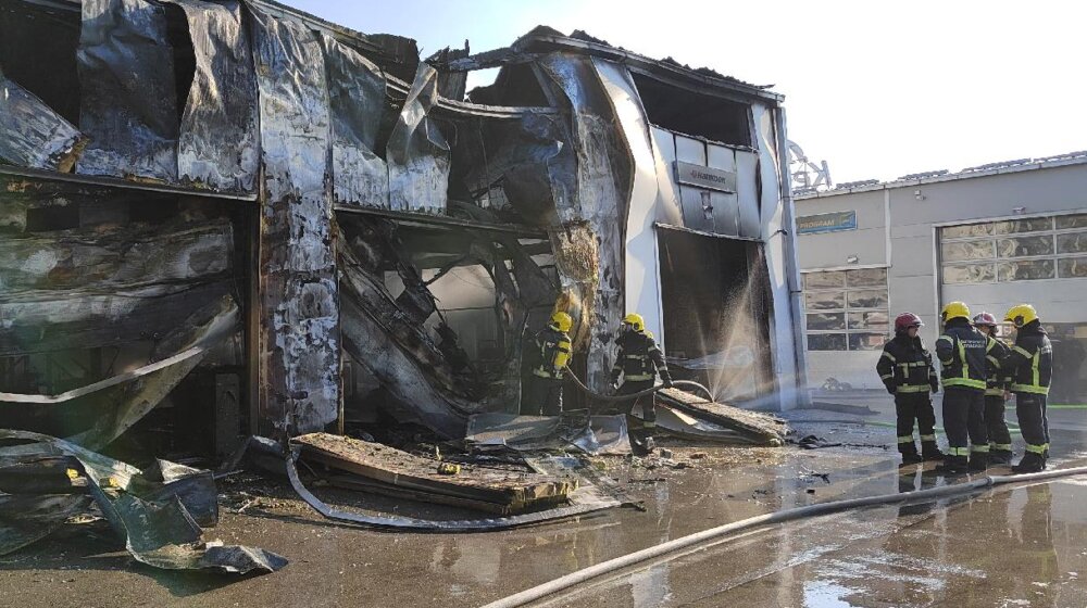 Kontrola kvaliteta vazduha nakon požara u naselju Galenika 1