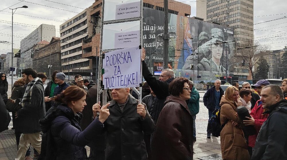 Održan protest podrške tužiteljkama smenjenim sa slučaja "EPS" 1