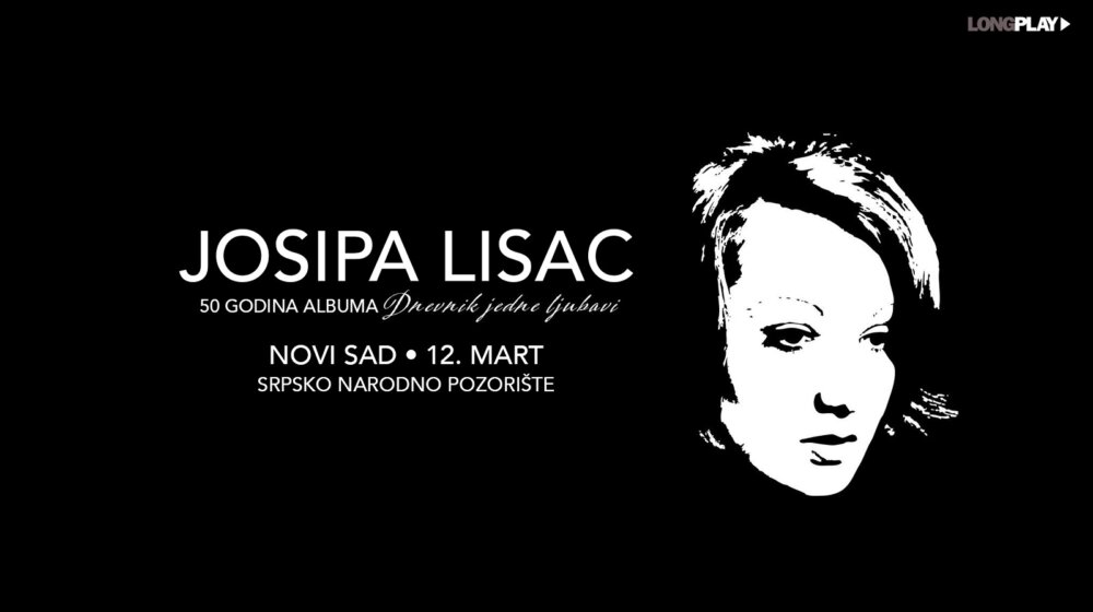 Josipa Lisac u Novom Sadu slavi 50 godina „Dnevnika jedne ljubavi" 1