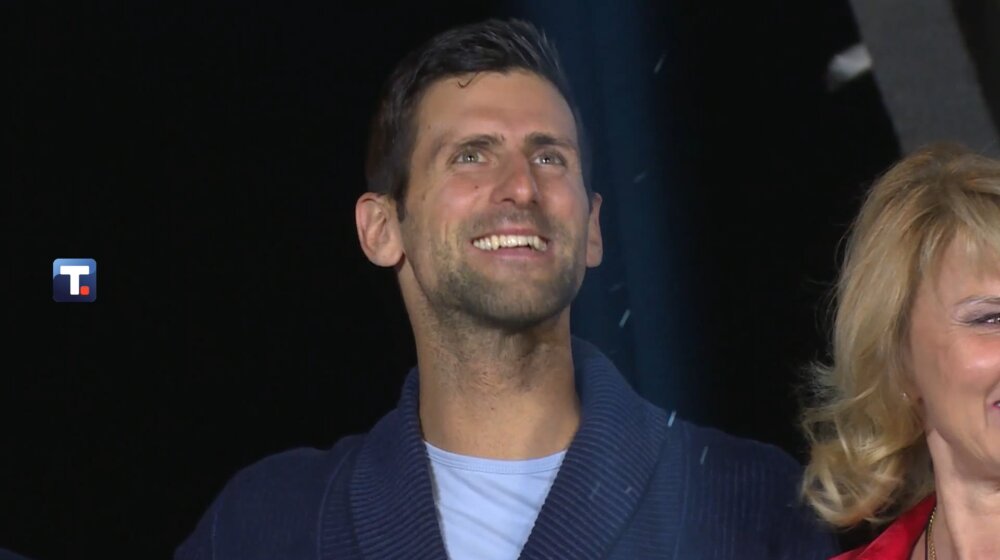 Vatromet i slavlje: Kako je Novak Đoković dočekan u Beogradu 1