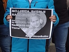 "Čije je dete sledeće": Poruka sa skupa „Pravda za Nikolinu” u Kragujevcu 13