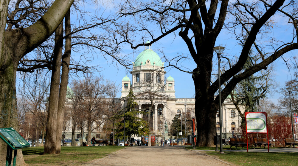 Skupština Republike Srbije, Pionirski park