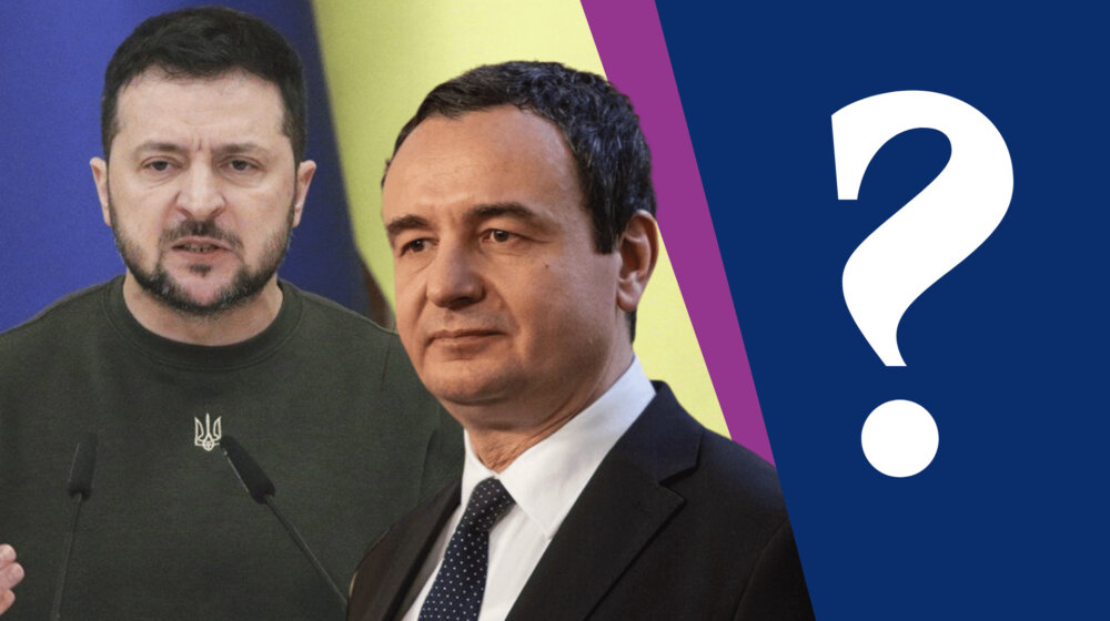 Šta je Kurti hteo da postigne pismom Zelenskom u kojem je uporedio Srbiju i Rusiju? 1