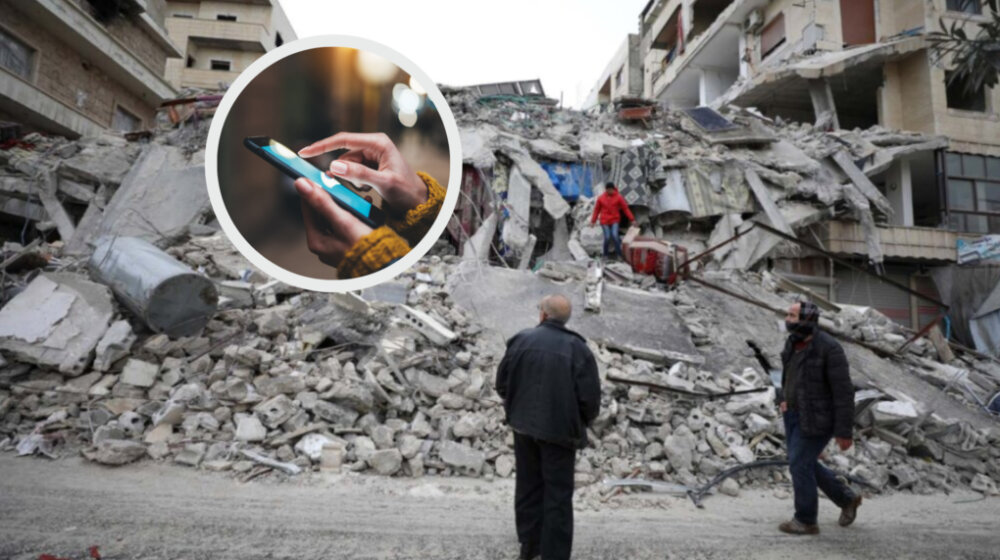 Vlada Srbije: Otvoren broj telefona za slanje SMS poruka za pomoć Siriji 1