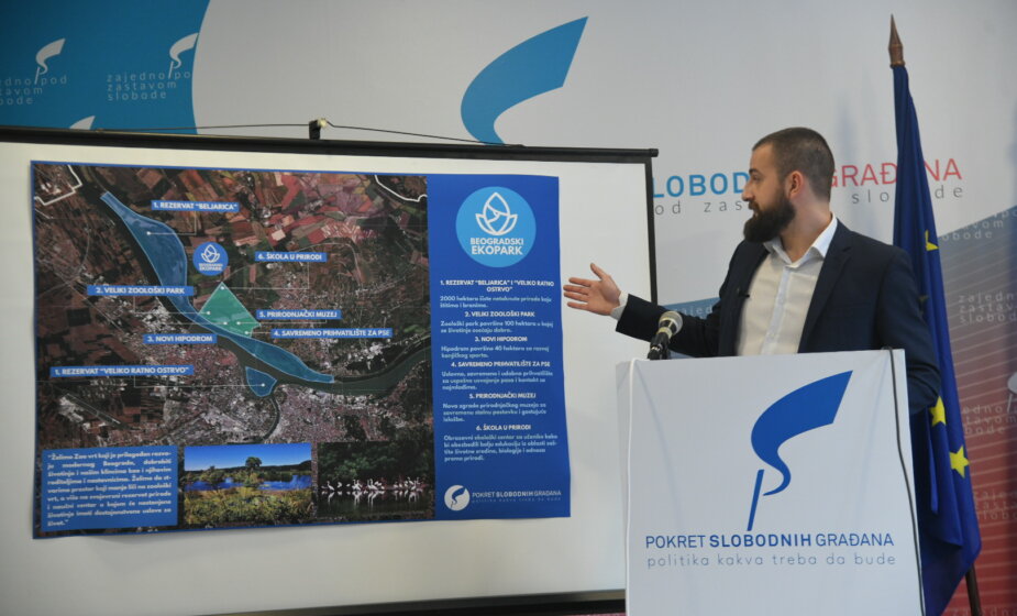 Vladimir Pajić (PSG) predstavio projekat: Nećemo privremeno rešenje za Zoo vrt, već Beogradski Ekopark uslovan za životinje 1
