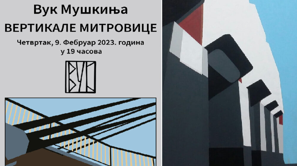 Izložba slika i crteža Vuka Muškinje u mitrovačkoj galeriji 1