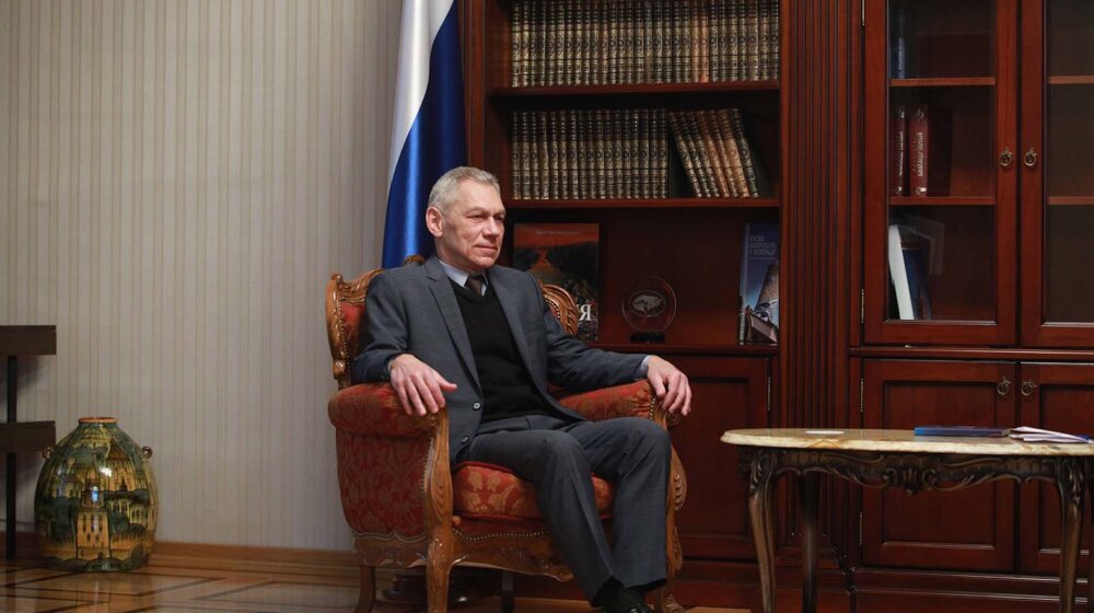 Bocan-Harčenko za Novosti: Rusija visoko ceni junačko ponašanje predsednika Vučića 1