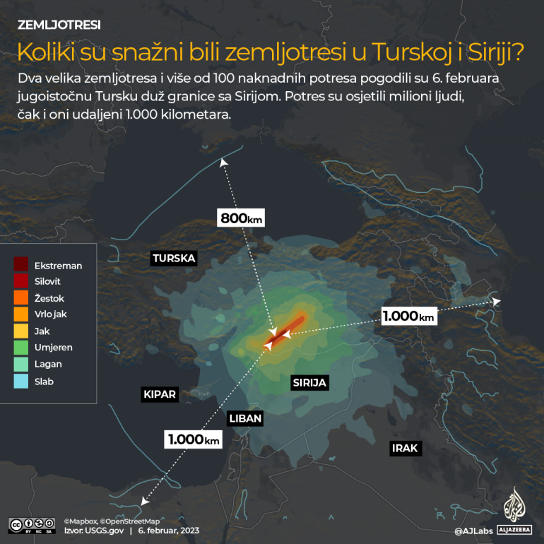 Kako nastaju i kako se mere zemljotresi: Slučaj Turske i Sirije 2