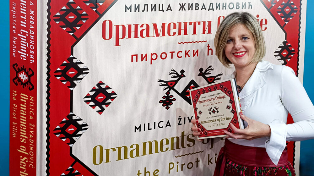 Milica Živadinović, primenjena umetnica i autorka monografije “Ornamenti Srbije - pirotski ćilim”: Magična energija pirotskog tkanja 1 ćilim