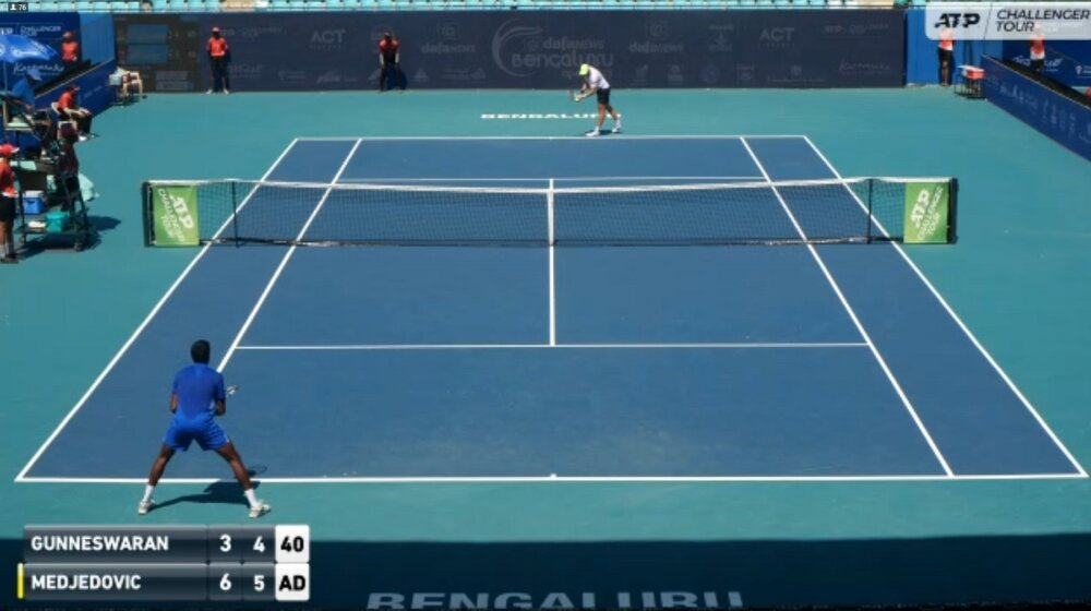 Teniser Hamad Međedović pobedom startovao u Bangaloreu 1