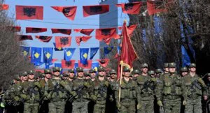 Ambasadorka dobre volje za Kosovo sa amblemom UČK u parlamentu Austrije 9