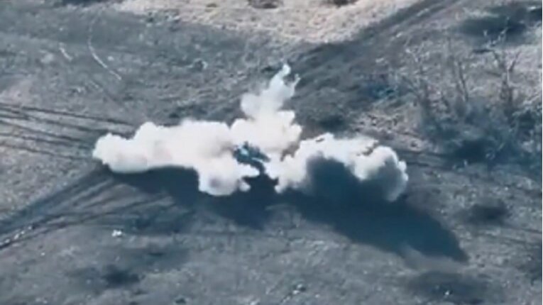 ruski tenk minsko polje