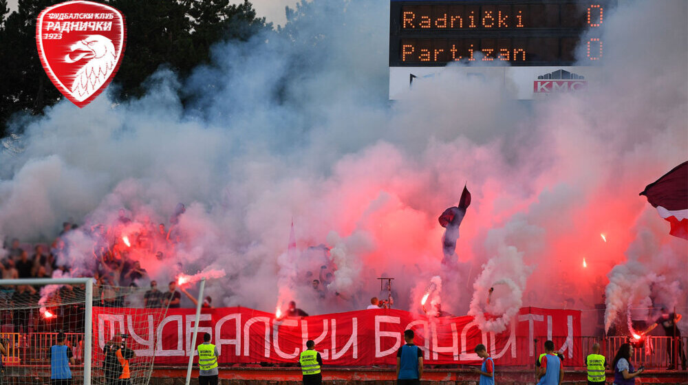 Navijači Radničkog iz Kragujevca najavili bojkot utakmica koje se igraju radnim danima 1