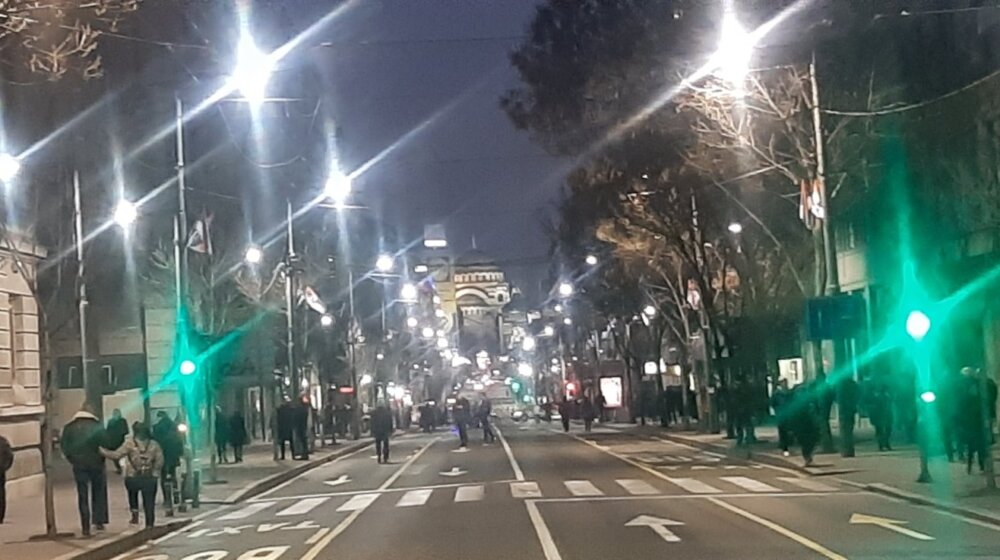 Policija raspoređena u centru Beograda zbog najavljenog protesta ispred Predsedništva 1