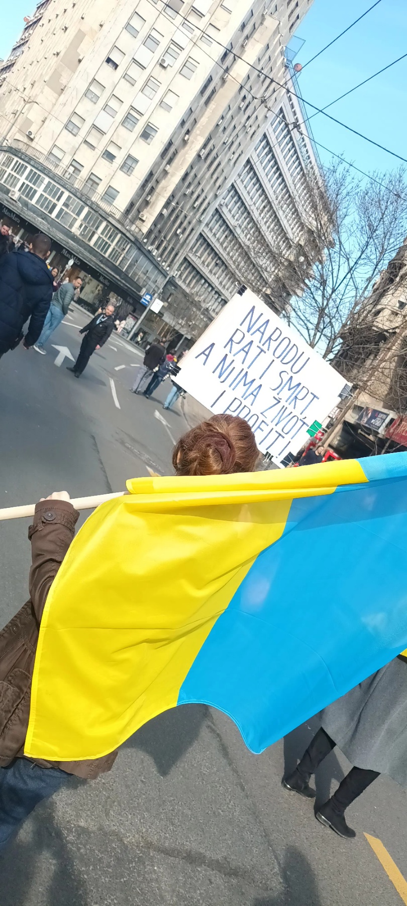 U Beogradu održan "Marš podrške Ukrajini" (FOTO) 3