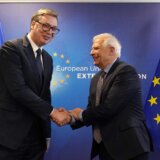 Borelj i Lajčak održali odvojene sastanke sa Vučićem i Kurtijem u Briselu 2