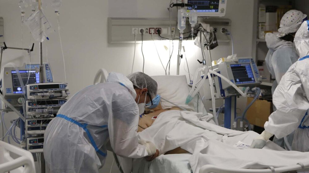 Covid-19 hospital in Belgrade