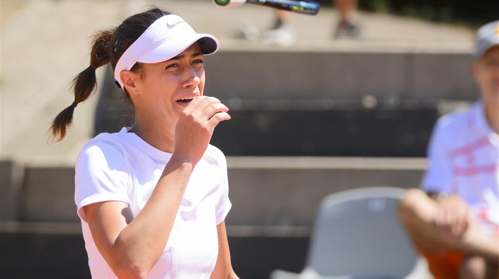 Olga Danilović odmah ispala u Indijan Velsu 1