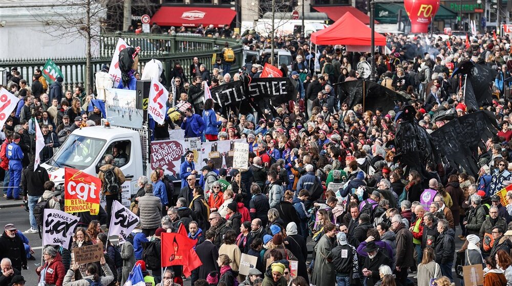 Novi štrajk sindikata u Francuskoj zbog najavljenih izmena penzione politike 1