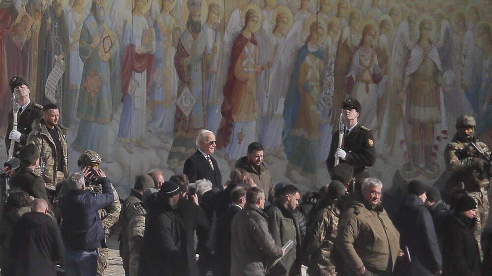 Profesor sa Harvarda: Bajdenov put u Kijev je hrabar, ali bi mogao da ga košta 1